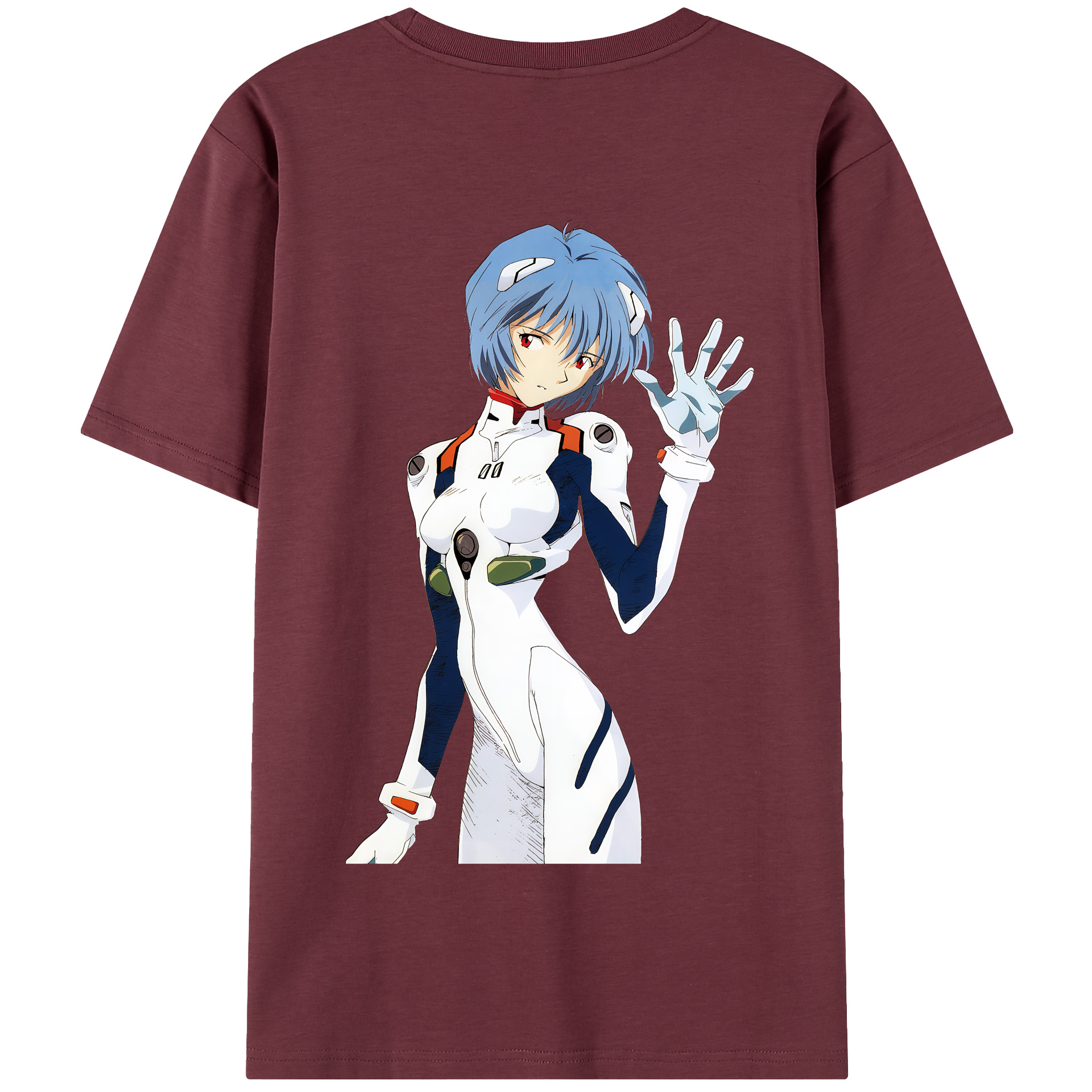 （画像用） EVA 新世紀エヴァンゲリオン 綿100％半袖Tシャツ（背面プリント）